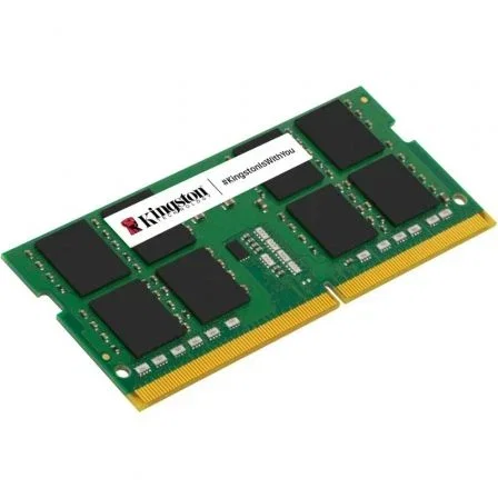 Kingston KVR56S46BS6-8 Módulo de Memoria RAM DDR5 8GB (1x8GB) 5600MHz para Portátil SO-DIMM Kingston KVR56S46BS6-8 Módulo de Memoria RAM DDR5 8GB (1x8GB) 5600MHz para Portátil SO-DIMM